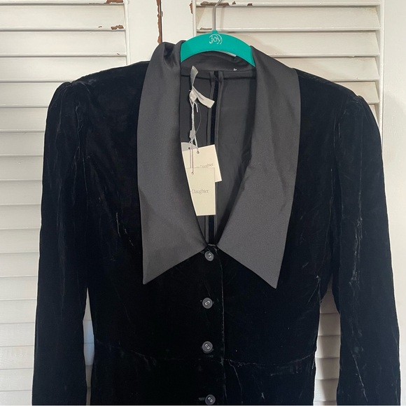 Favorite Daughter the Dynasty Dress in Black - Picture 5 of 6